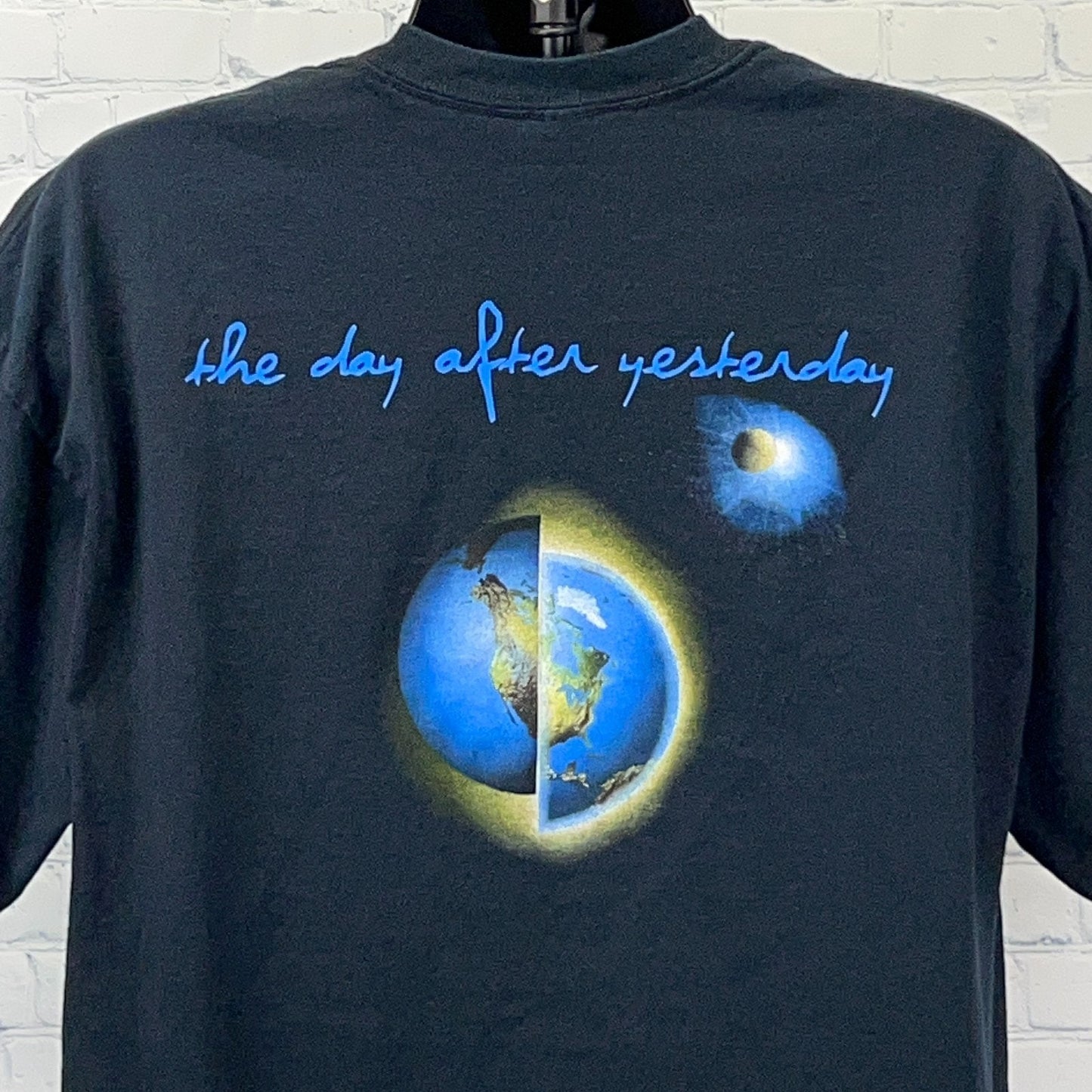 Vintage Y2Ks Rick Springfield The Day After Yesterday T Shirt Black Tee 2XL XXL