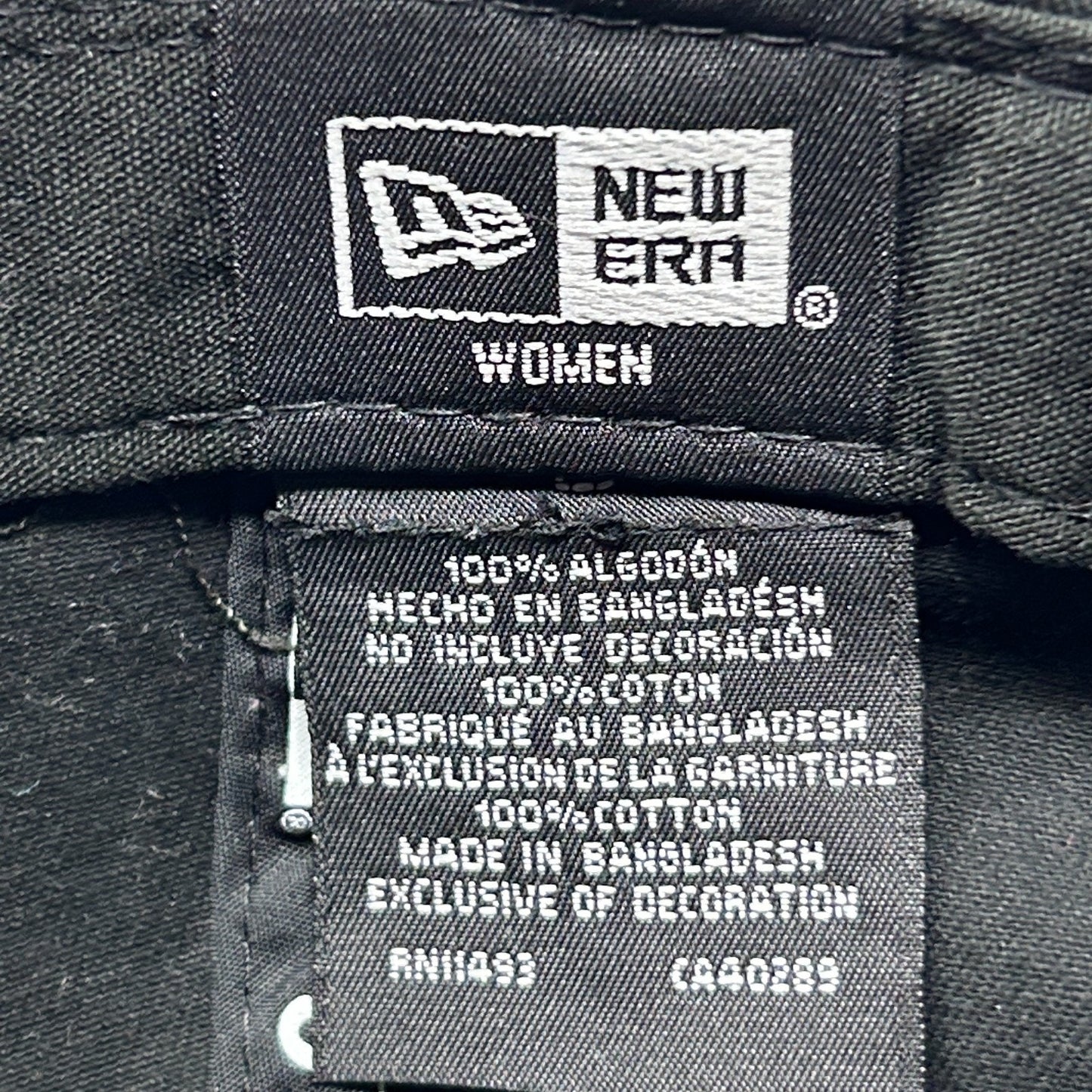 San Francisco Giants Womens Dad Hat Baseball Cap New Era Strapback 6 Panel Black