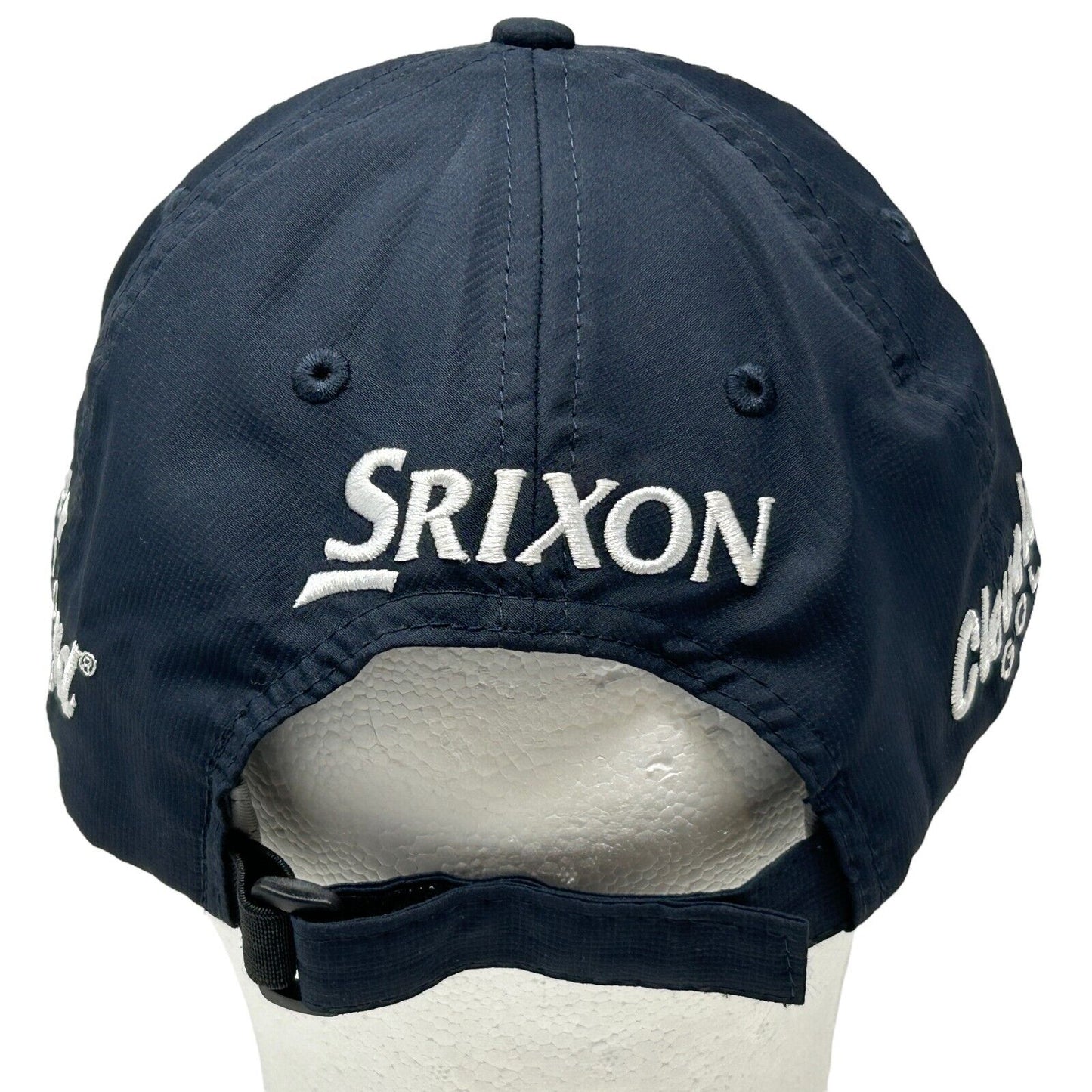 Srixon Cleveland Golf Hat Golfing Golfer Lightweight Blue Strapback Baseball Cap