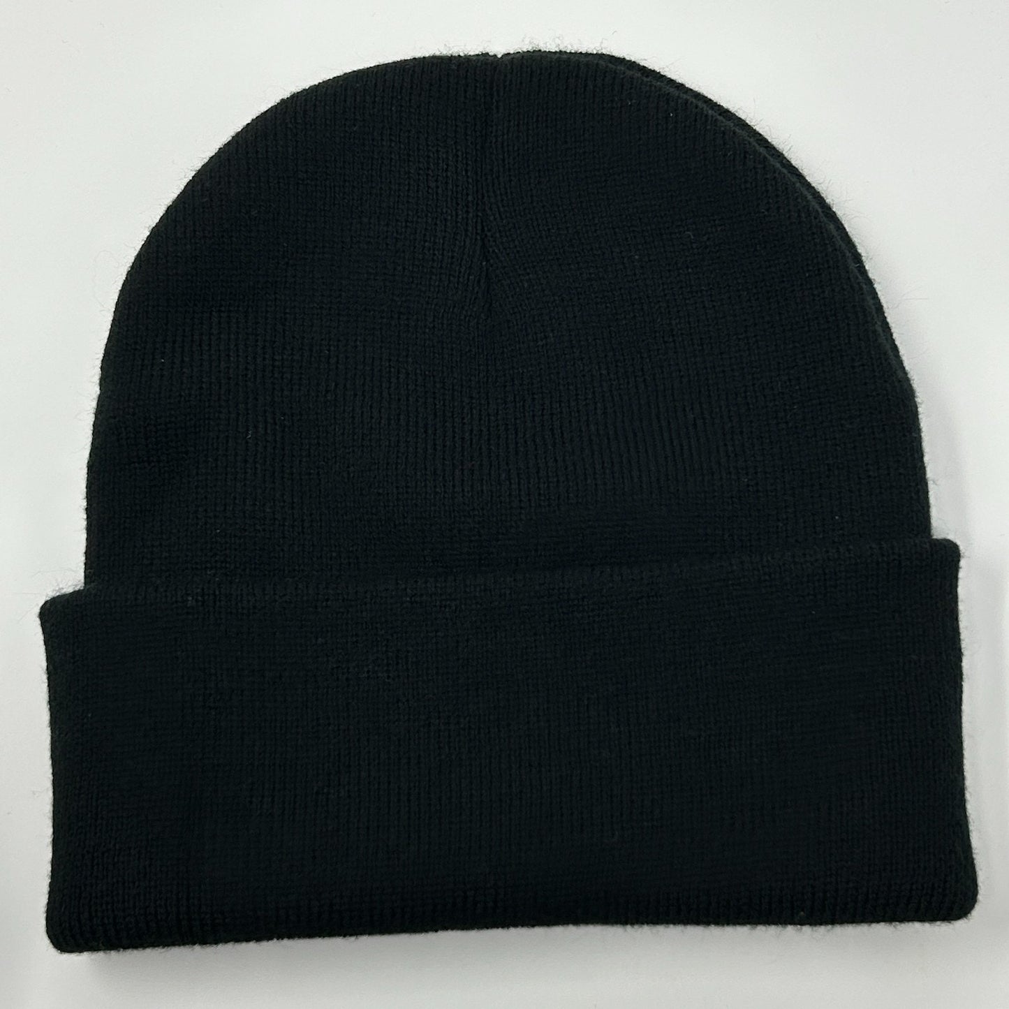 CAT Caterpillar Beanie Winter Hat Toque Flip Cuffed Black Construction Mining