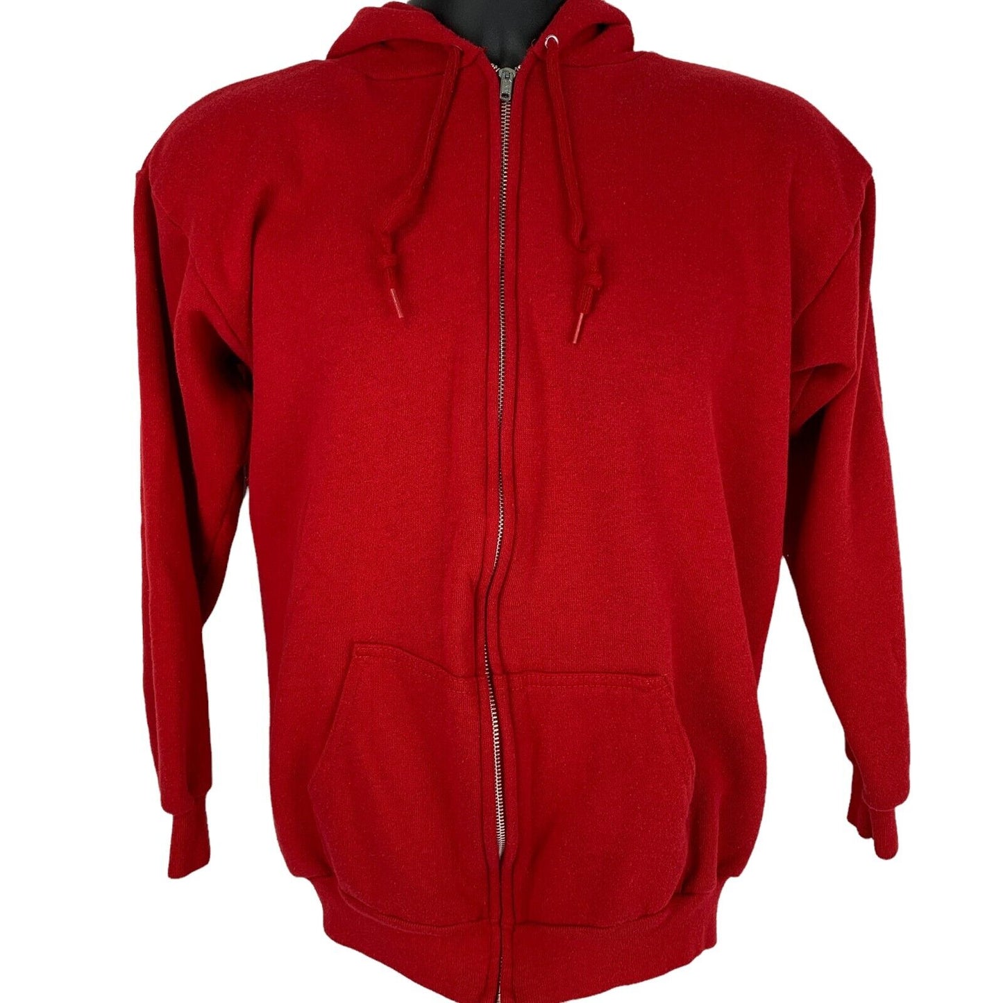 Acorn Industries Racing Division Vintage 80s Hooded Sweatshirt Hoodie Red Medium