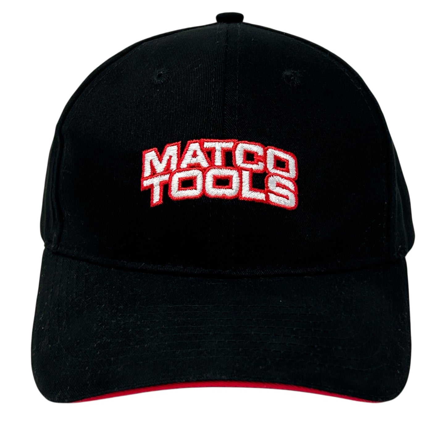 Matco Tools Hat Cap Mechanic Auto Repair Logo 6 Panel Strapback Black