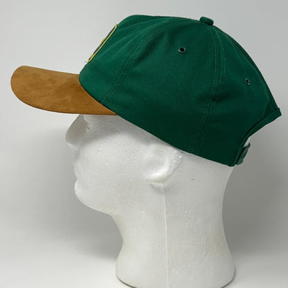 Vintage 90s John Deere Hat Baseball Cap Green Farm Tractor Snapback K-Products