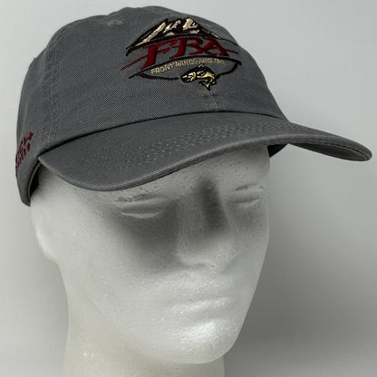 FRA Front Range Anglers Dad Hat Baseball Cap Fisherman Fishing Strapback Gray - Neon Vintage
