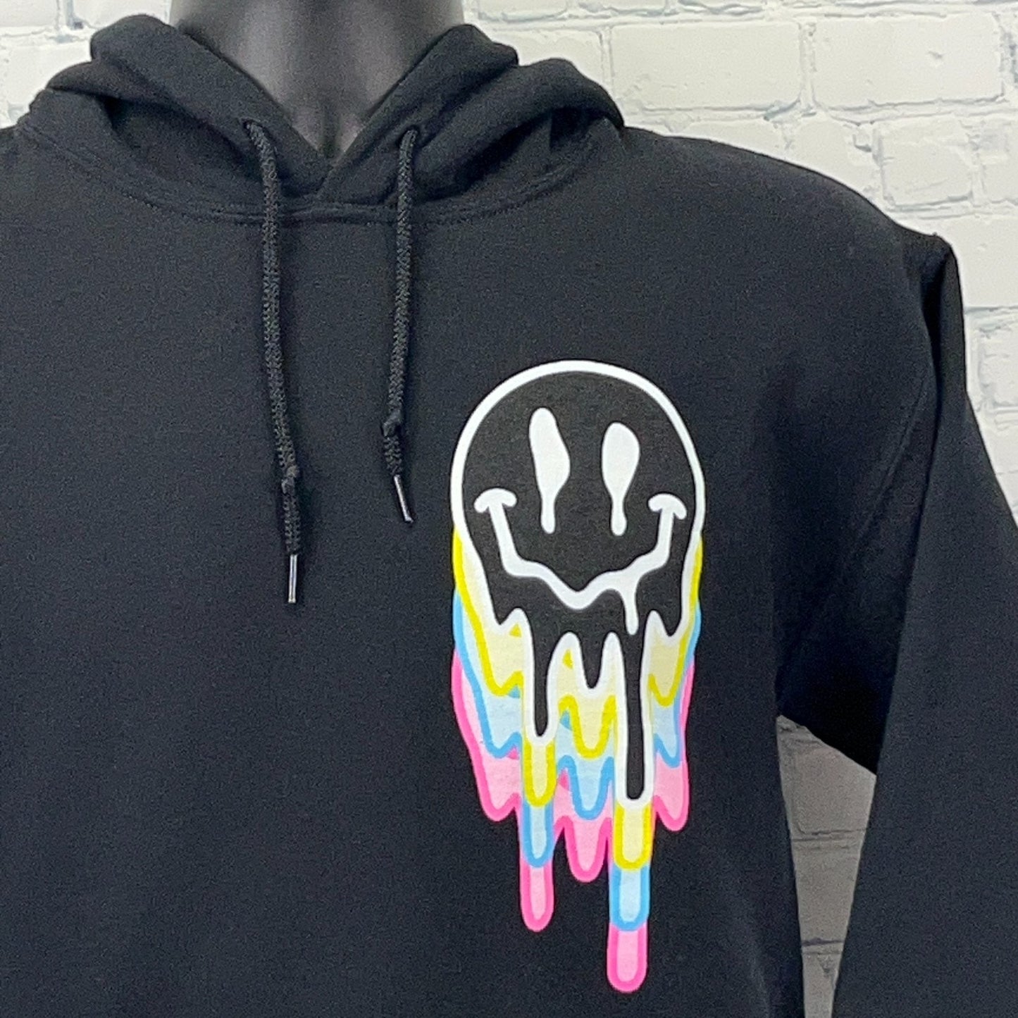 Trippy Hoodie Hooded Sweatshirt Psychedelic Drugs Popular Poison Black S Small