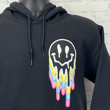 Trippy Hoodie Hooded Sweatshirt Psychedelic Drugs Popular Poison Black S Small