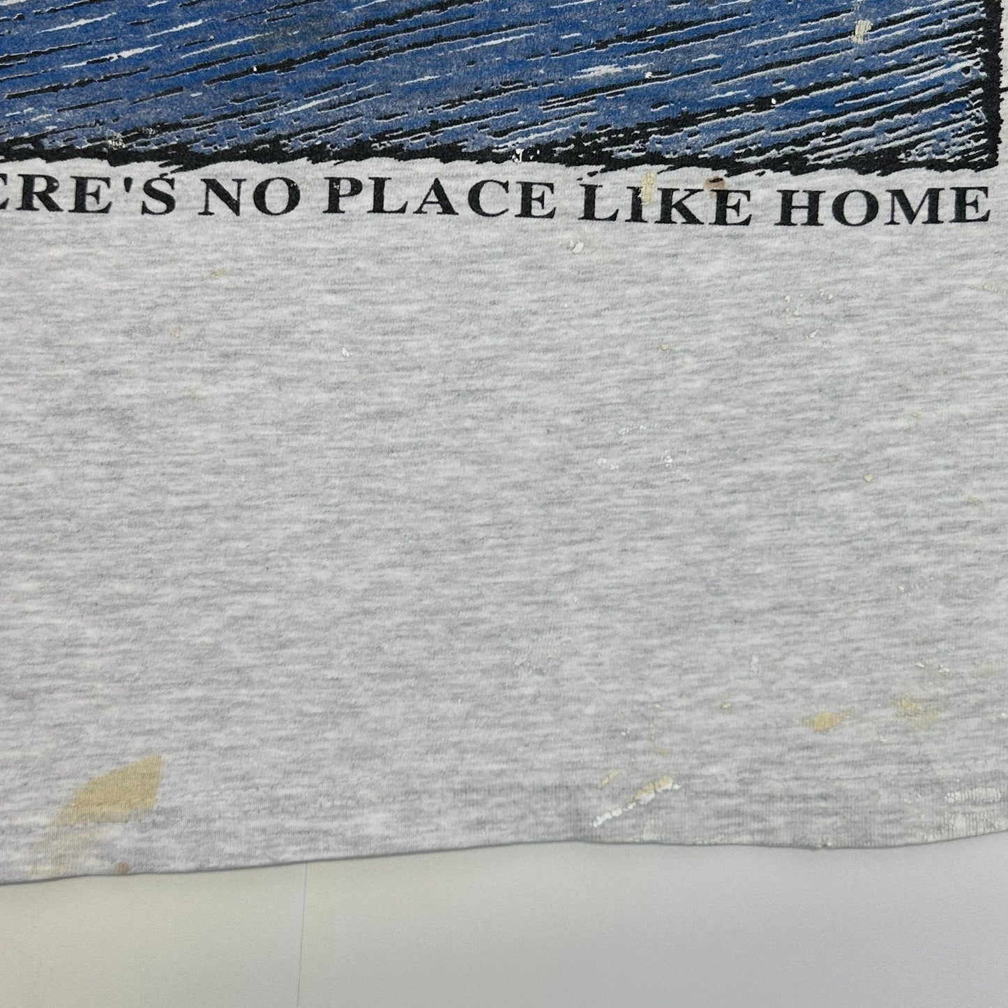 Vintage Hatboro Pennsylvania T Shirt Mens L Large Gray 90s No Place Like Home