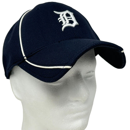 Detroit Tigers Baseball Hat Cap Batting Practice New Era Blue Flex Fitted M-L