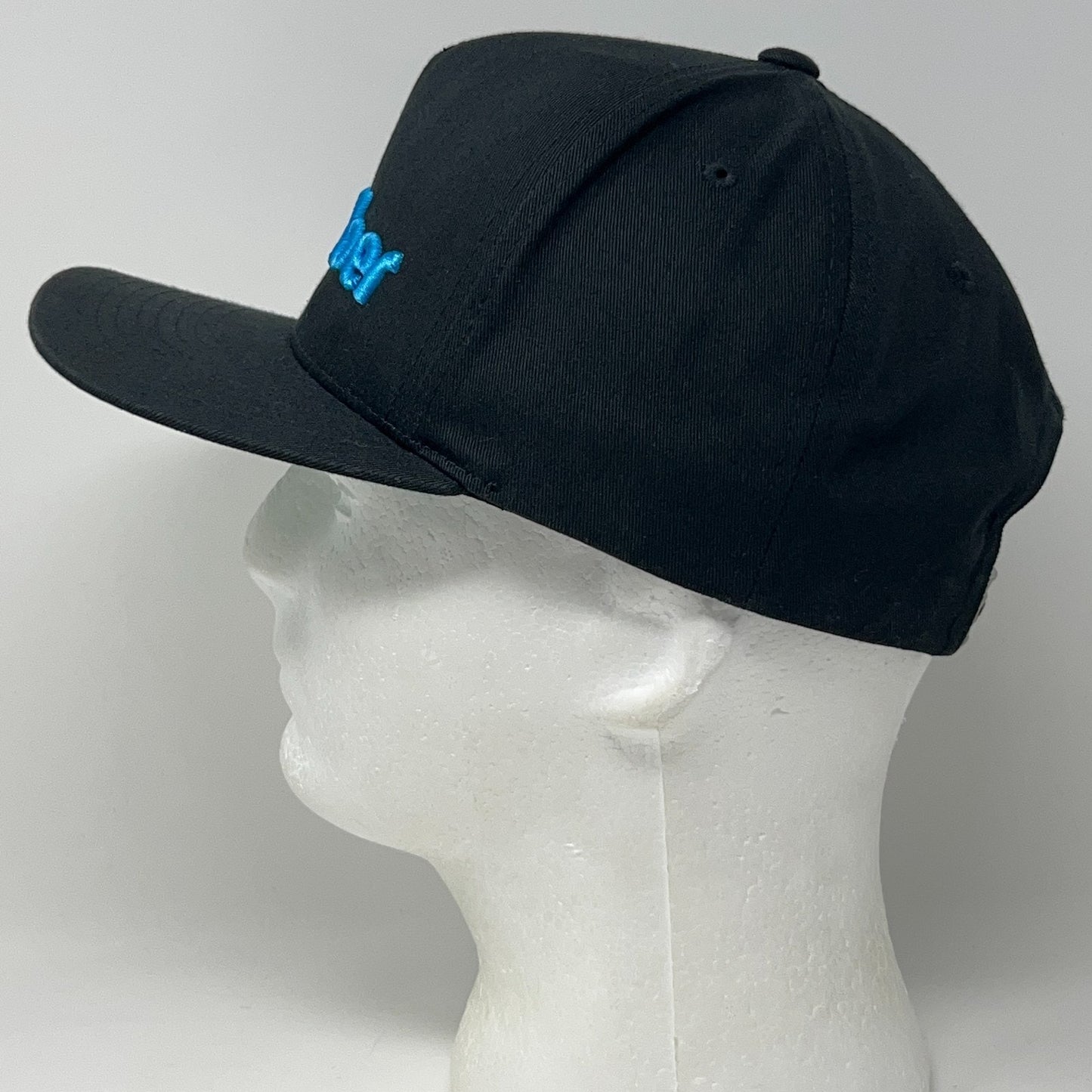 Dr Dabber Hat Baseball Cap Vape Vaping Dab Snapback Black 5 Panel A-Frame