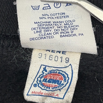 Vintage OCAW Oil Chemical Atomic Workers Union Sweatshirt L Large Black USA Made