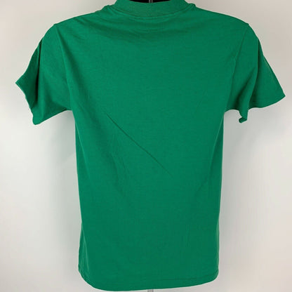 Camiseta vintage de whisky irlandés Jameson de los años 80, talla pequeña, para hombre, color verde, para el Día de San Patricio, EE. UU.