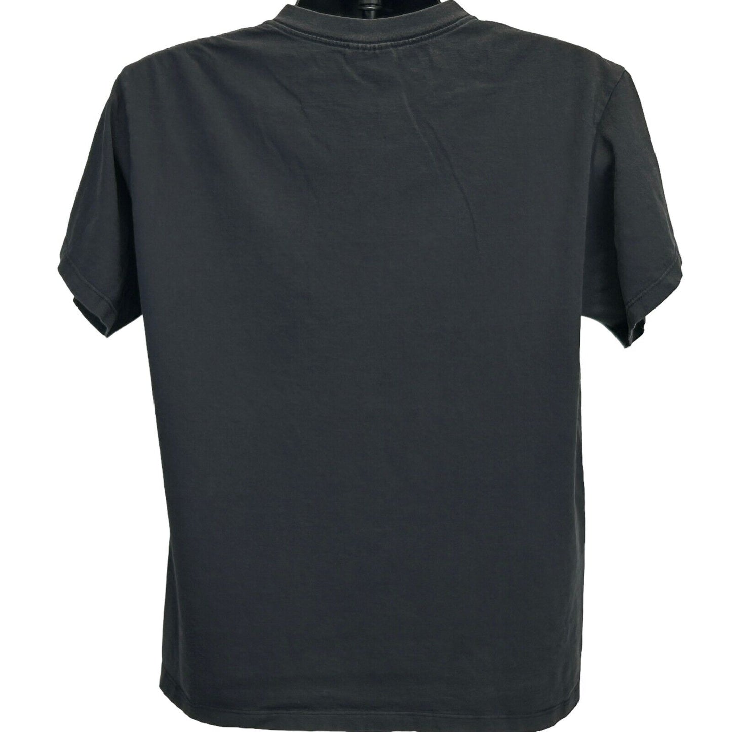 阿迪达斯复古 90 年代 T 恤短袖黑色美国制造 T 恤中号