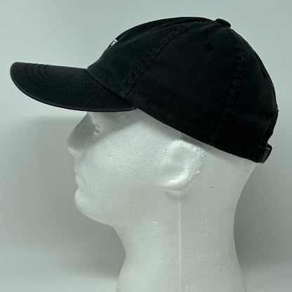 Feature Dad Hat Baseball Cap Spellout Streetwear Sneakerhead Black Strapback