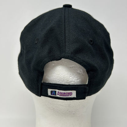 Vintage Y2Ks Arizona Diamondbacks Hat Baseball Cap New Era MLB Strapback Black - Neon Vintage