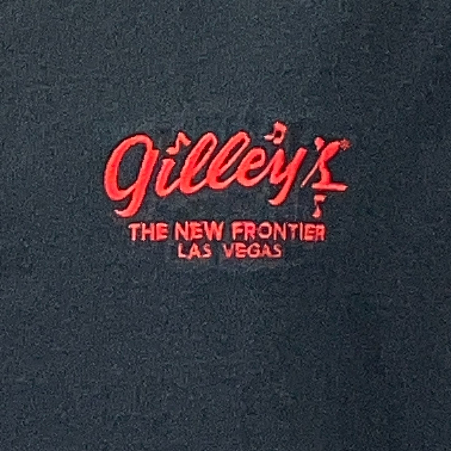 Vintage 90s Gilleys Saloon Las Vegas Henley T Shirt New Frontier Black 2XL XXL