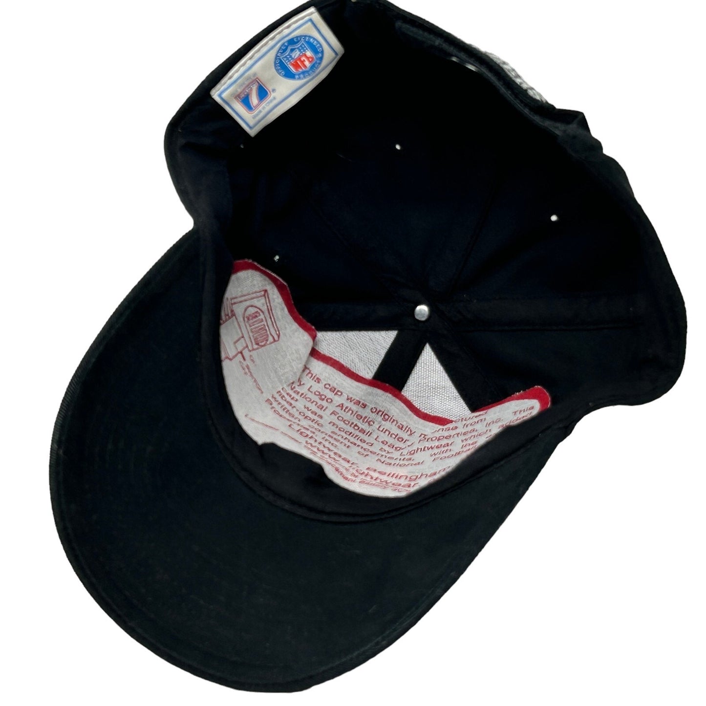 Vintage Tampa Bay Buccaneers Blinking Hat Baseball Cap Flashing Light Up Black