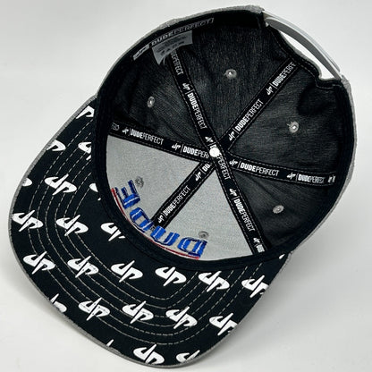 Dude Perfect 2022 Tour Hat Baseball Cap YouTube 6 Panel Snapback Gray