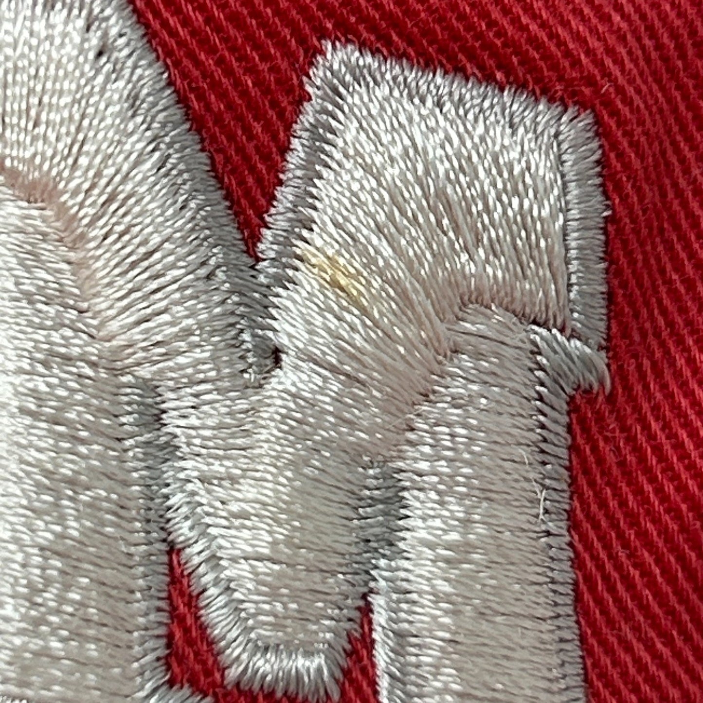 Vintage BUM Equipment Hat Cap Red 80s Logo Snapback 6 Panel