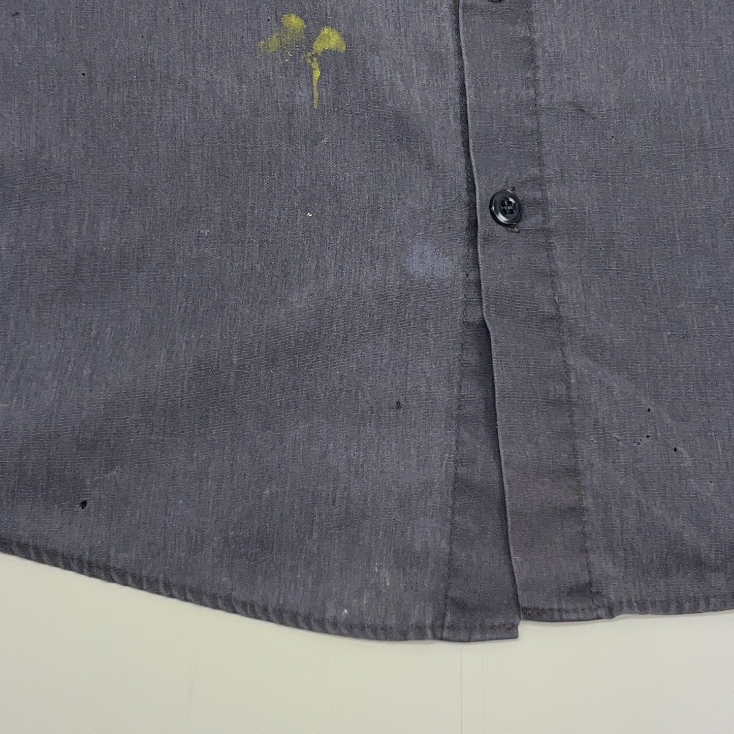 Vintage 90s Distressed UPS United Parcel Service Button Front Shirt Gray 2XL XXL