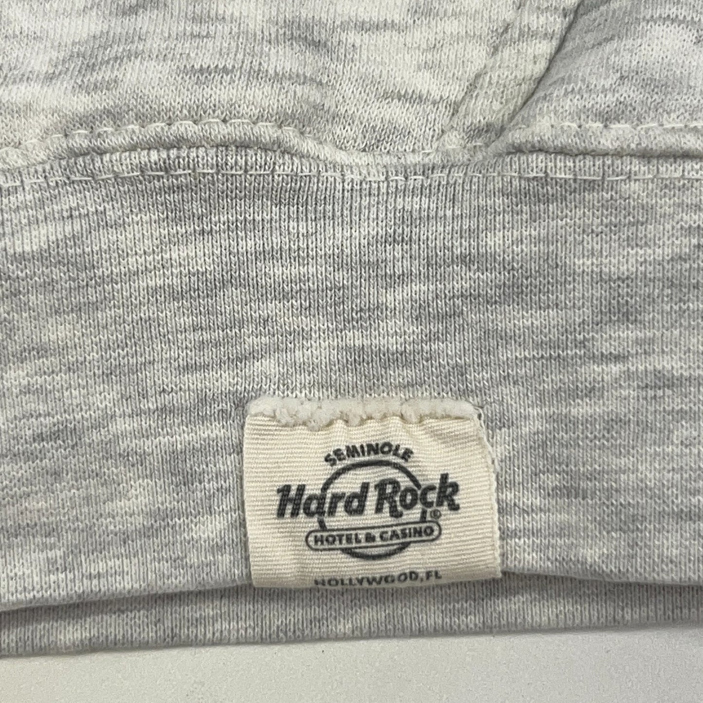 Hard Rock Casino The Guitar Hotel Hoodie Hollywood Florida Seminole Gray S Small