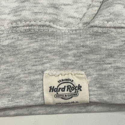 Hard Rock Casino The Guitar Hotel Hoodie Hollywood Florida Seminole Gray S Small