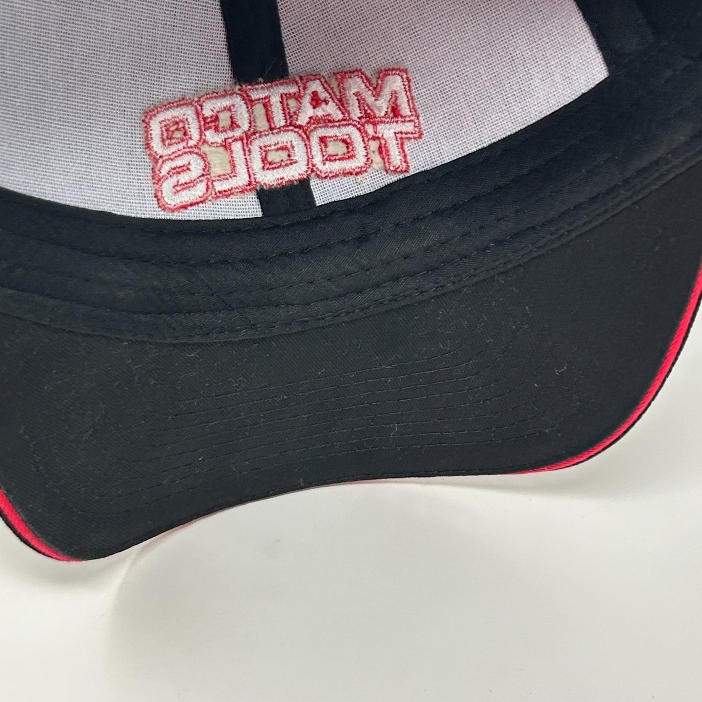 Matco Tools Hat Cap Mechanic Auto Repair Logo 6 Panel Strapback Black