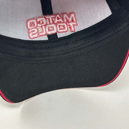 Matco Tools Hat Cap Mechanic Auto Repair Logo 6 Panel Strapback Black