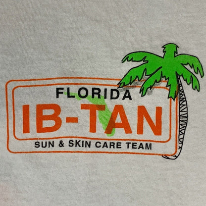 Vintage Banana Boat Surfing Team T Shirt Large 90s Surfer Florida USA Mens White