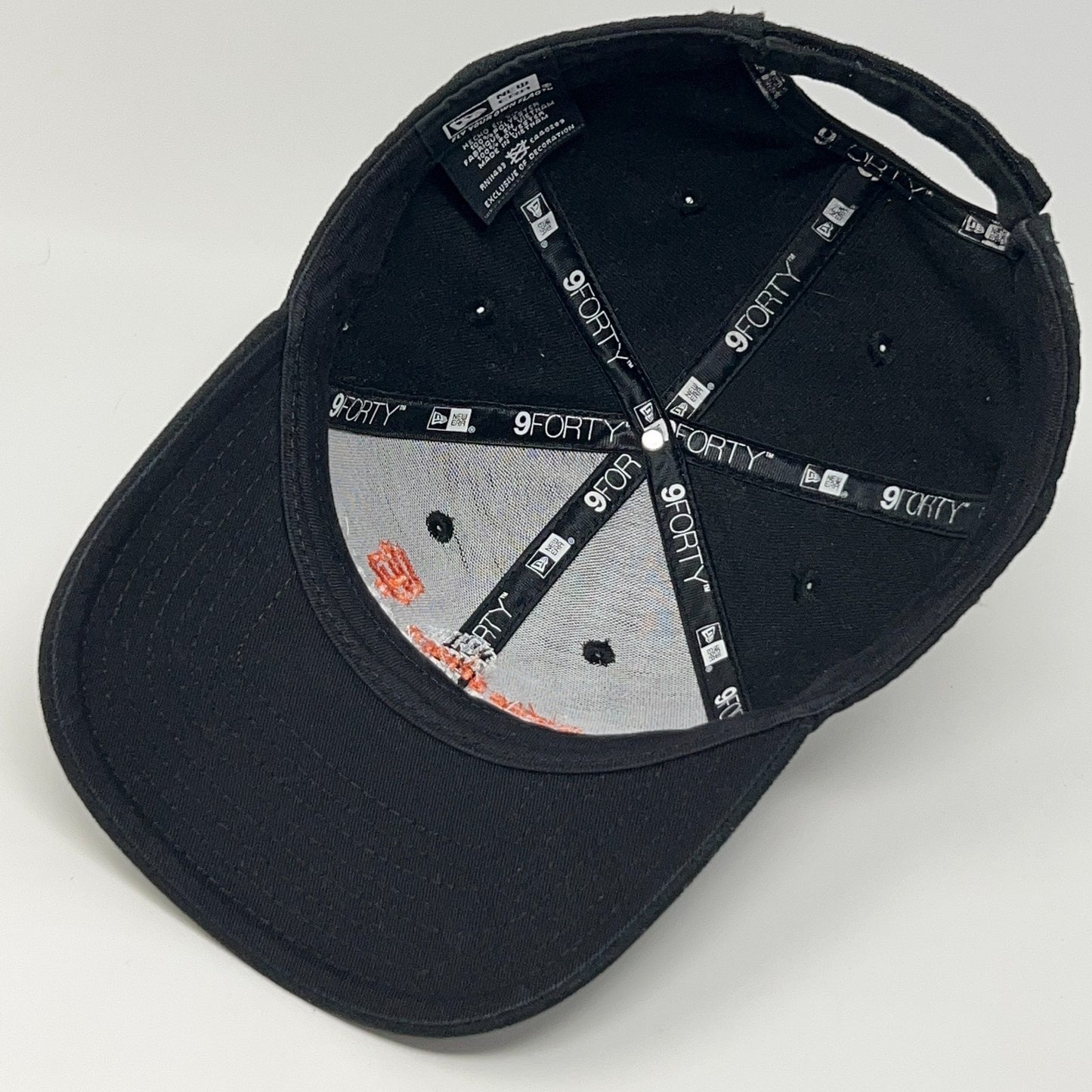 San Francisco Giants 2014 WS Champions Hat Baseball Cap New Era Black Strapback