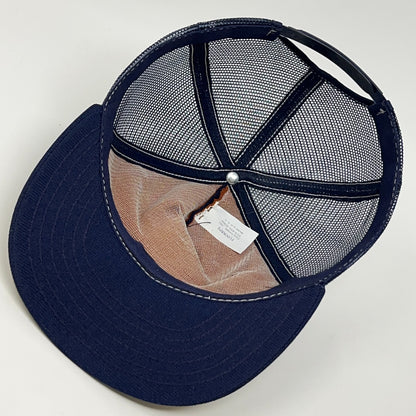 Vintage 80s Disabled American Veterans Trucker Hat Baseball Cap Snapback Blue