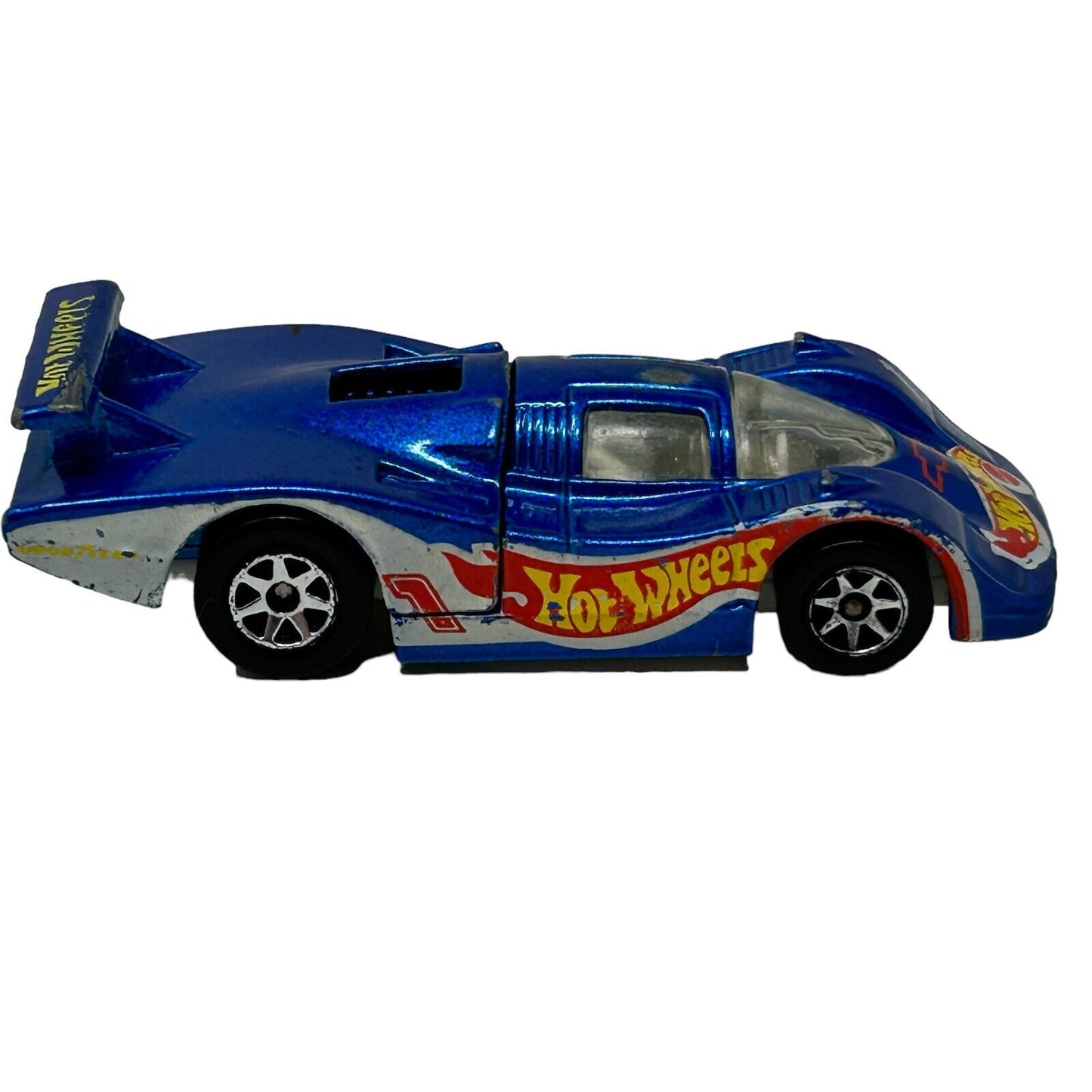 Sol-aire CX4 Hot Wheels Racing 1983 Collectible Diecast Car Blue Toy Vehicle 90s