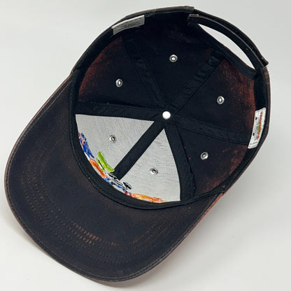 Vintage Y2K Disney 2000 Goofy Mickey Pluto Donald Hat Baseball Cap Strapback