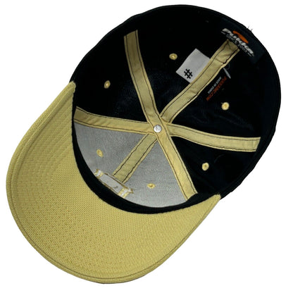 Gorra de béisbol de seis paneles de la MLB de Pittsburgh Pirates, color negro, talla S/M