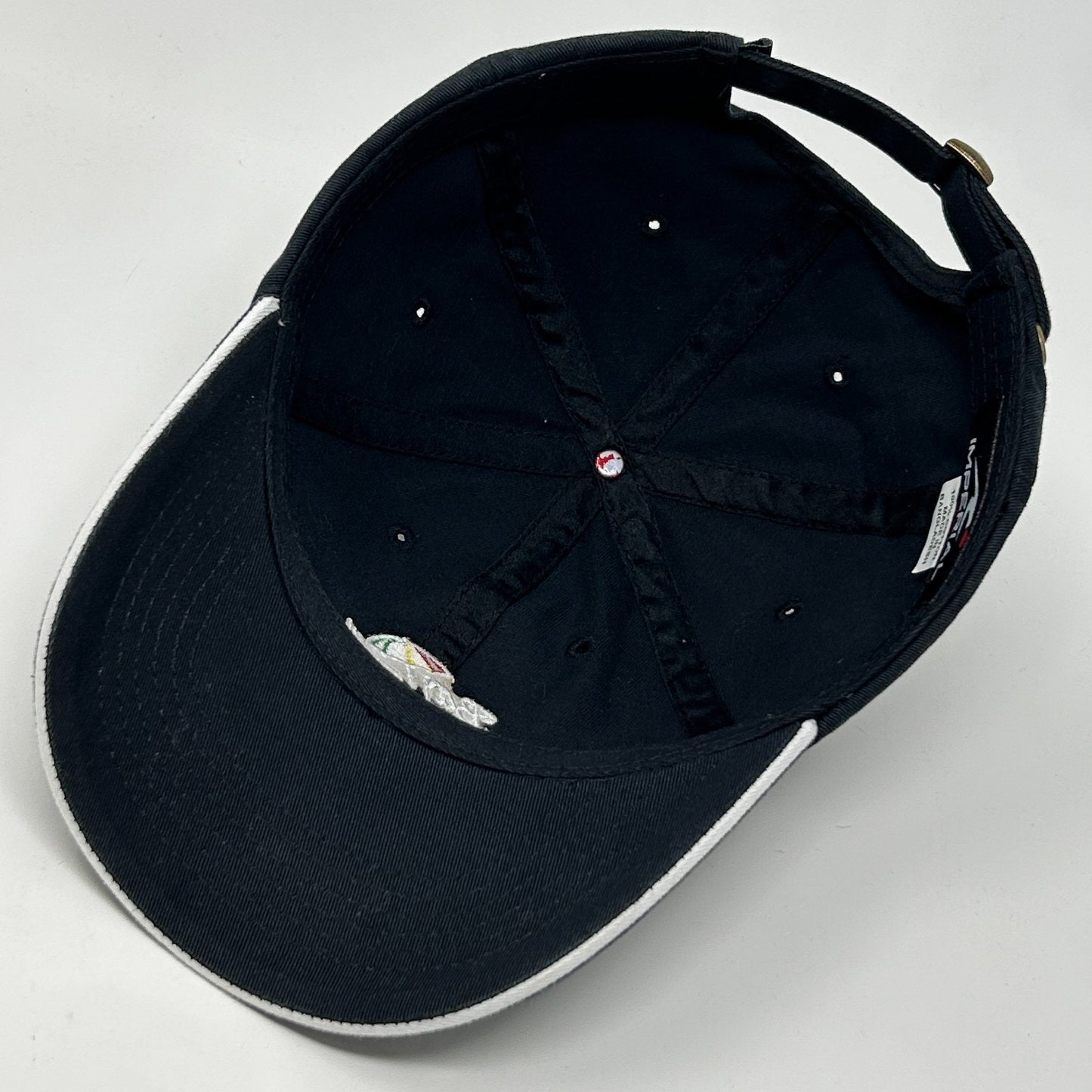 Arnold Palmers Bay Hill Club Dad Hat Baseball Cap Golfing Golfer Strapback Black