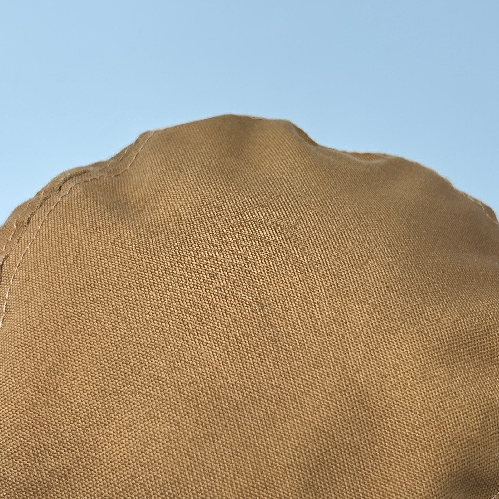 Broner Canvas Trapper Hat Baseball Cap Hunter Hunting Ear Flap Brown L Large - Neon Vintage