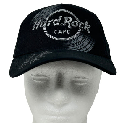 Gorra de béisbol negra autografiada por DJ Khaled del Hard Rock Cafe en Florida