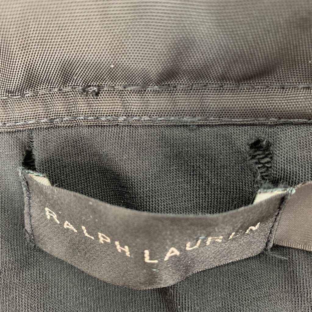 Ralph Lauren Black Label Cafe Racer Jacket Windbreaker Hidden Hood Hooded Medium