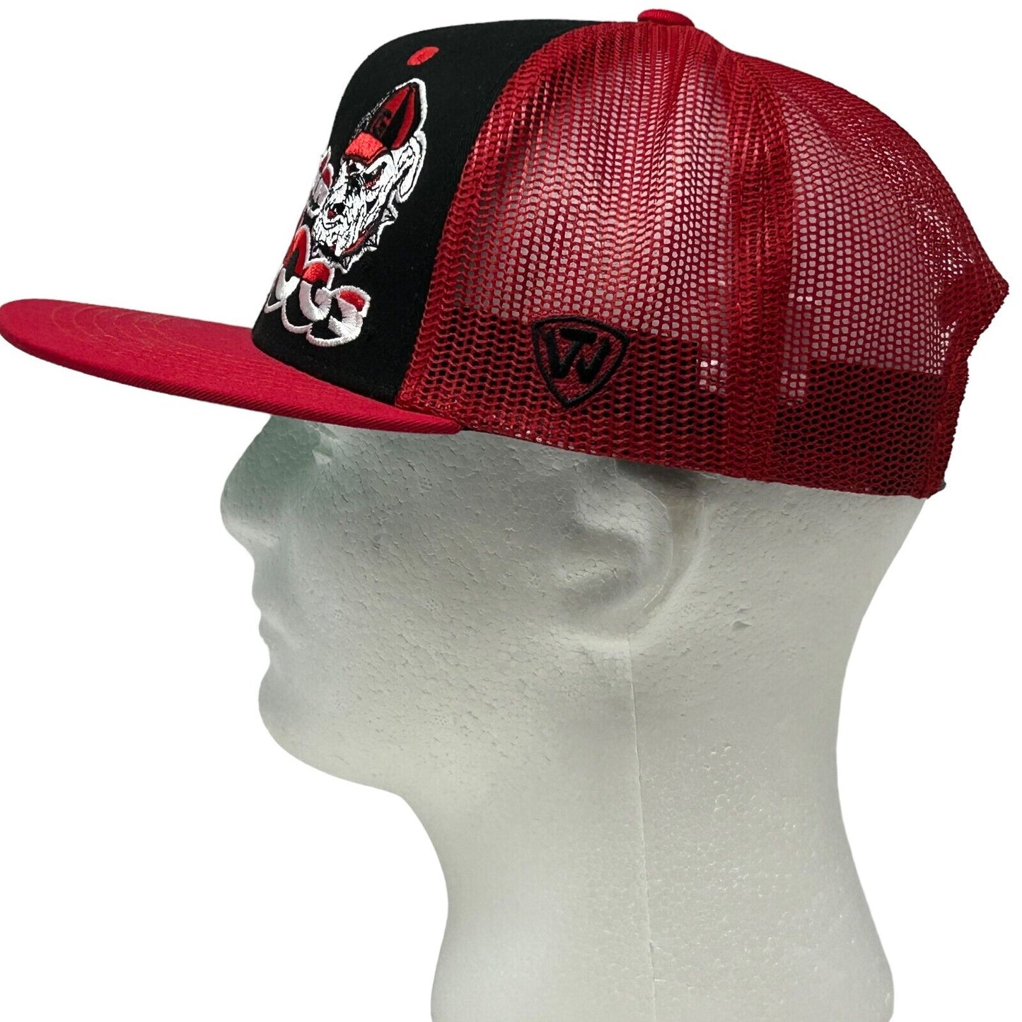 University of Georgia Bulldogs Trucker Hat NCAA Red Mesh Snapback Baseball Cap