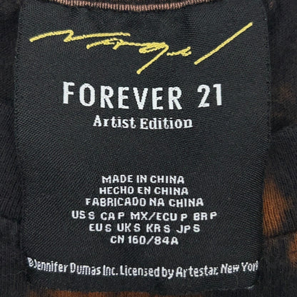 Forever 21 Patrick Nagel Artist Edition Graphic Art T Shirt Black 80s S Small