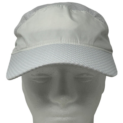 Augusta Lightweight Running Hat White Runners Triathlon Marathon Baseball Cap