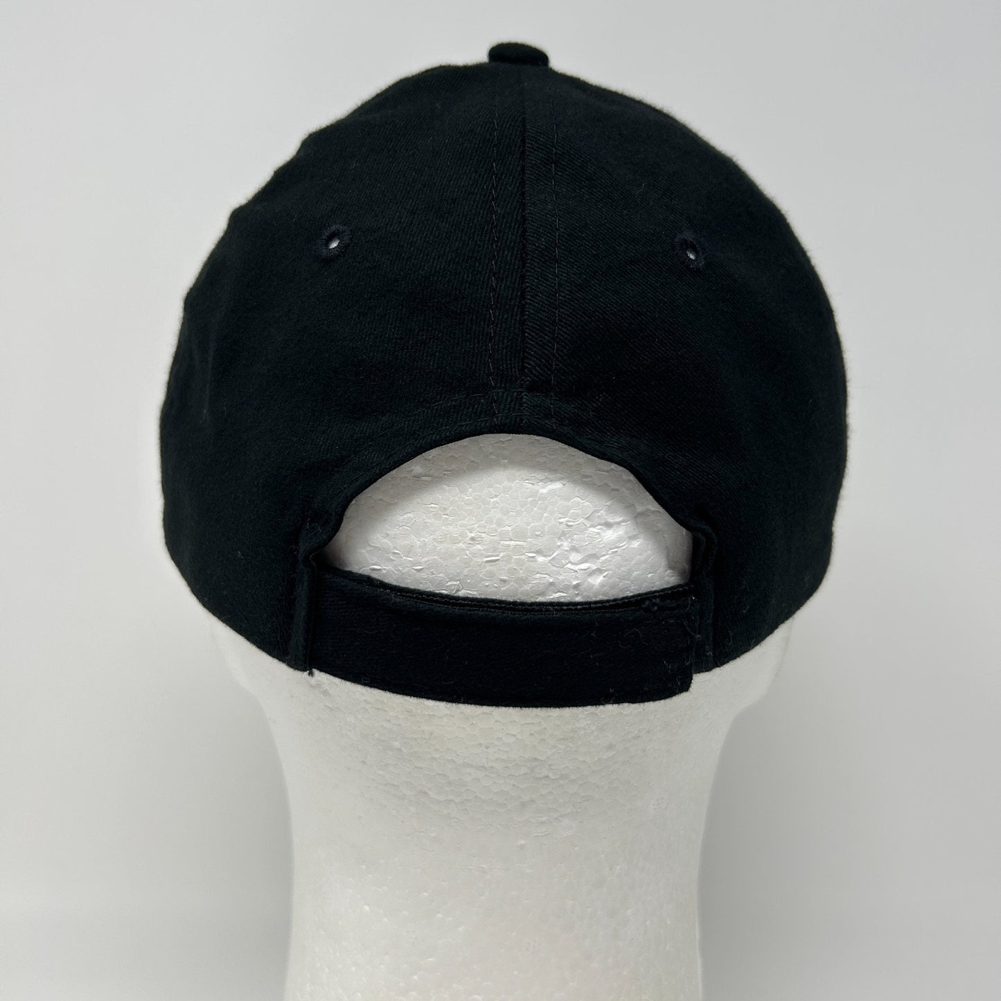 Vintage 90s AJ Foyt Enterprises Coyote Hat Baseball Cap Indy 500 Strapback Black