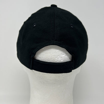 Vintage 90s AJ Foyt Enterprises Coyote Hat Baseball Cap Indy 500 Strapback Black