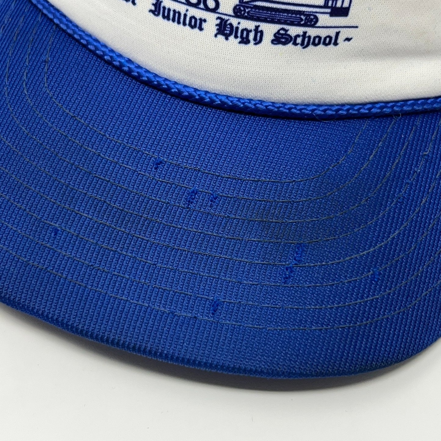 Vintage Southeast Jr High School Trucker Hat Baseball Cap Austin Snapback Blue