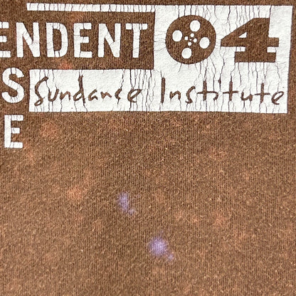 Vintage Y2Ks Independent Producers Conference T Shirt Film Movie Brown L Large