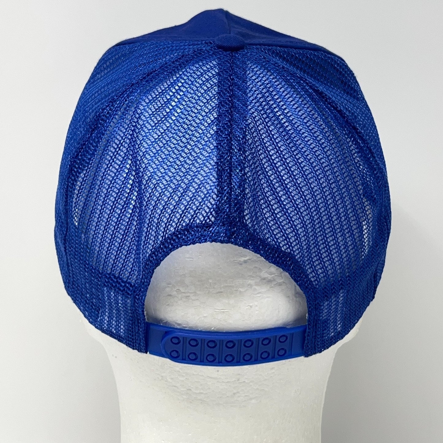 Vintage 90s Toy Show Ipava Illinois Hat Baseball Cap Tractor Rope Snapback Blue