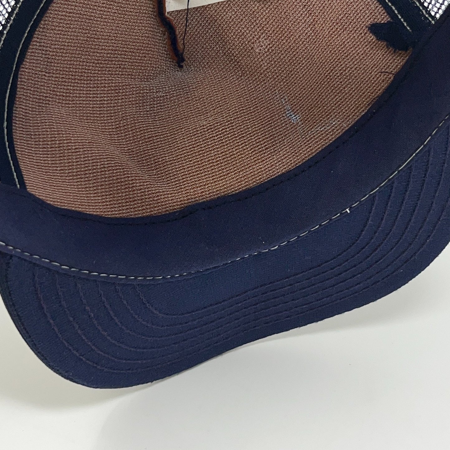 Vintage 80s Disabled American Veterans Trucker Hat Baseball Cap Snapback Blue