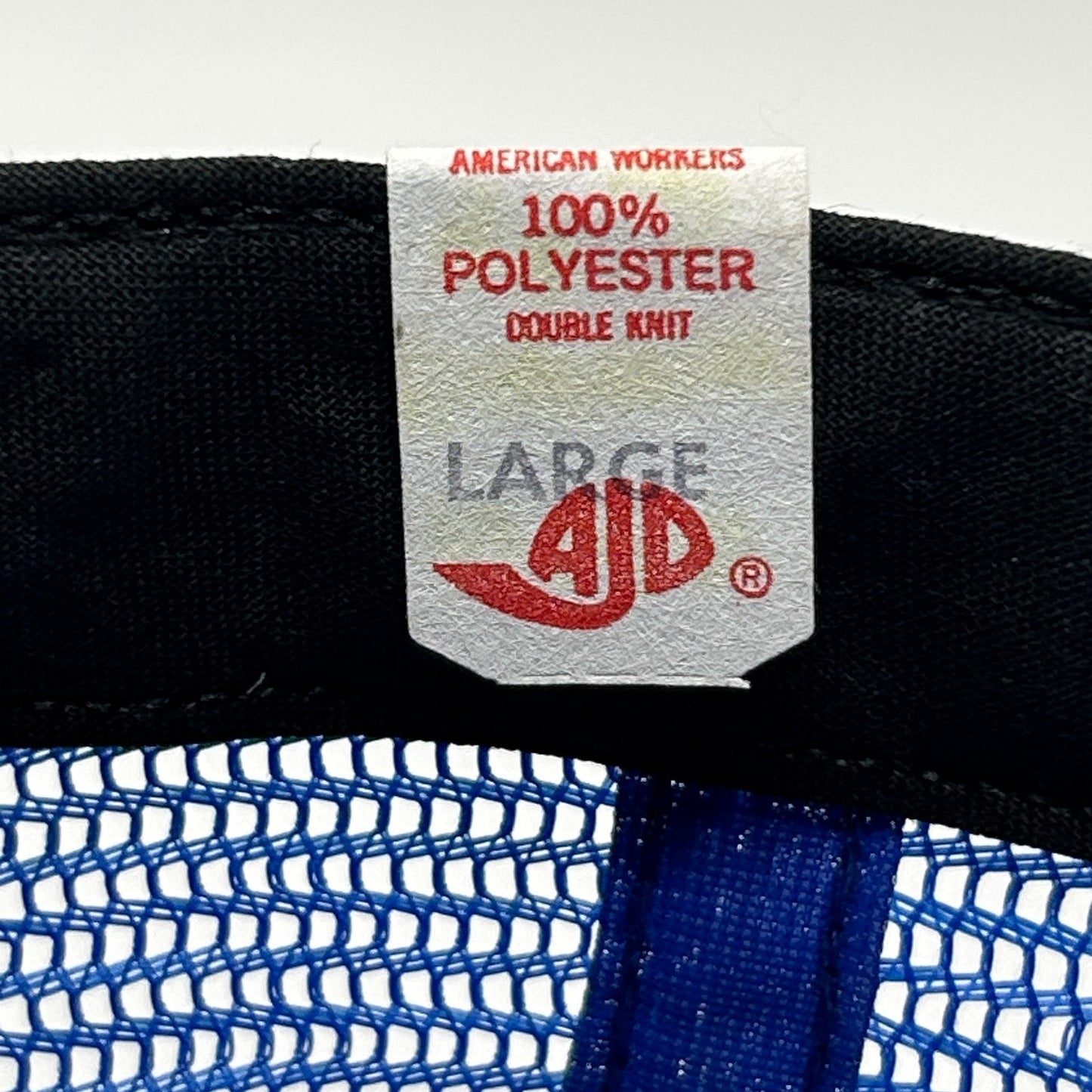 Vintage 80s Kansas City KC Royals Trucker Hat Baseball Cap Mesh Snapback Blue