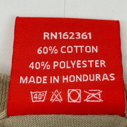 Full Send Graffiti T Shirt Nelk Boys Spellout Streetwear Tee Beige XL X-Large