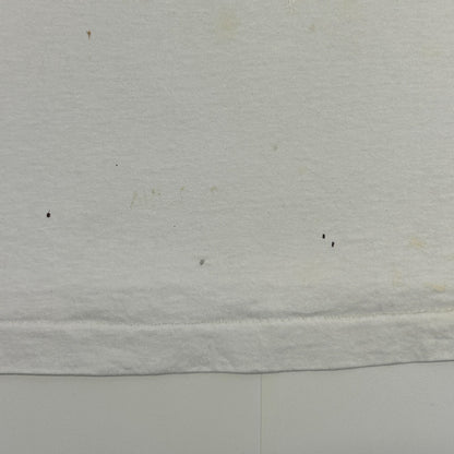 Vintage Scrub Shirt Scramble T Shirt Mens M Medium White Apple Computer Peoria