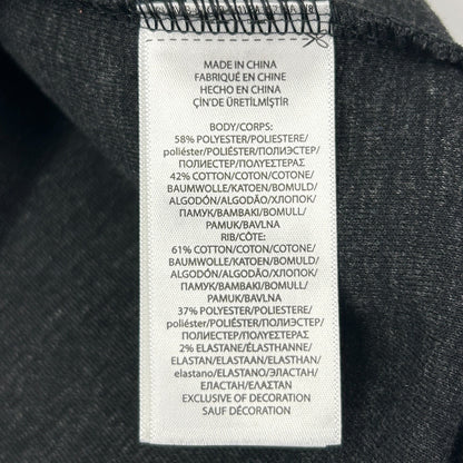 Polo Ralph Lauren 1/4 Quarter Zip Sweater Mock Neck Charcoal Gray XL X-Large